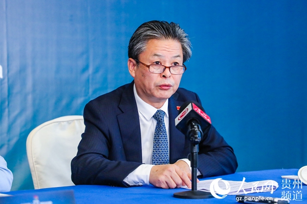 中國-東盟中心秘書長陳德海。吳少飛 攝