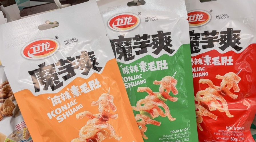 圖為魔芋爽。圖片來源：臺灣《聯(lián)合報》楊雅婷攝。